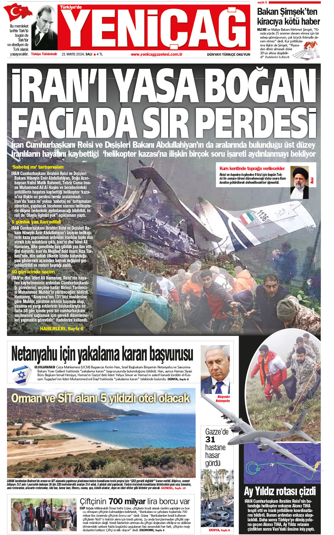 21 Mayıs 2024 Salı