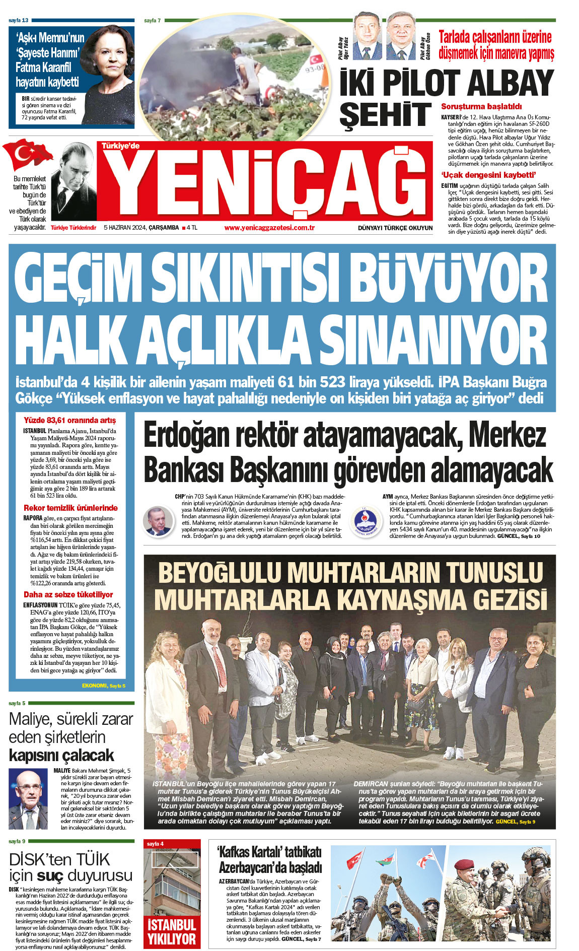 5 Haziran 2024 Çarşamba