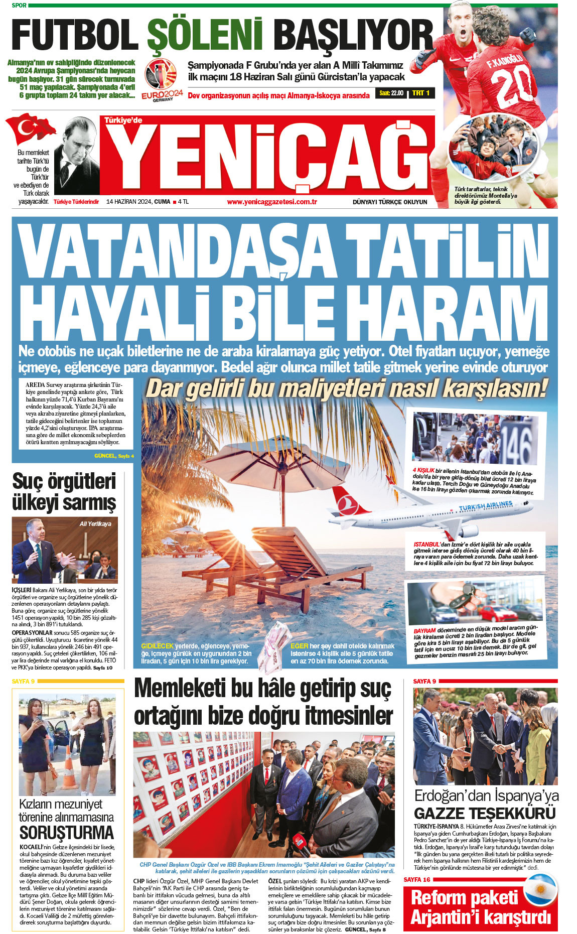 14 Haziran 2024 Cuma