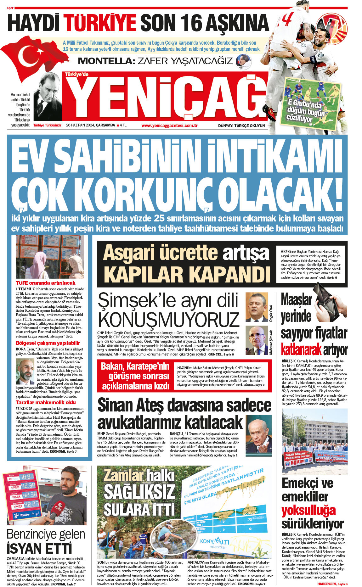 26 Haziran 2024 Çarşamba