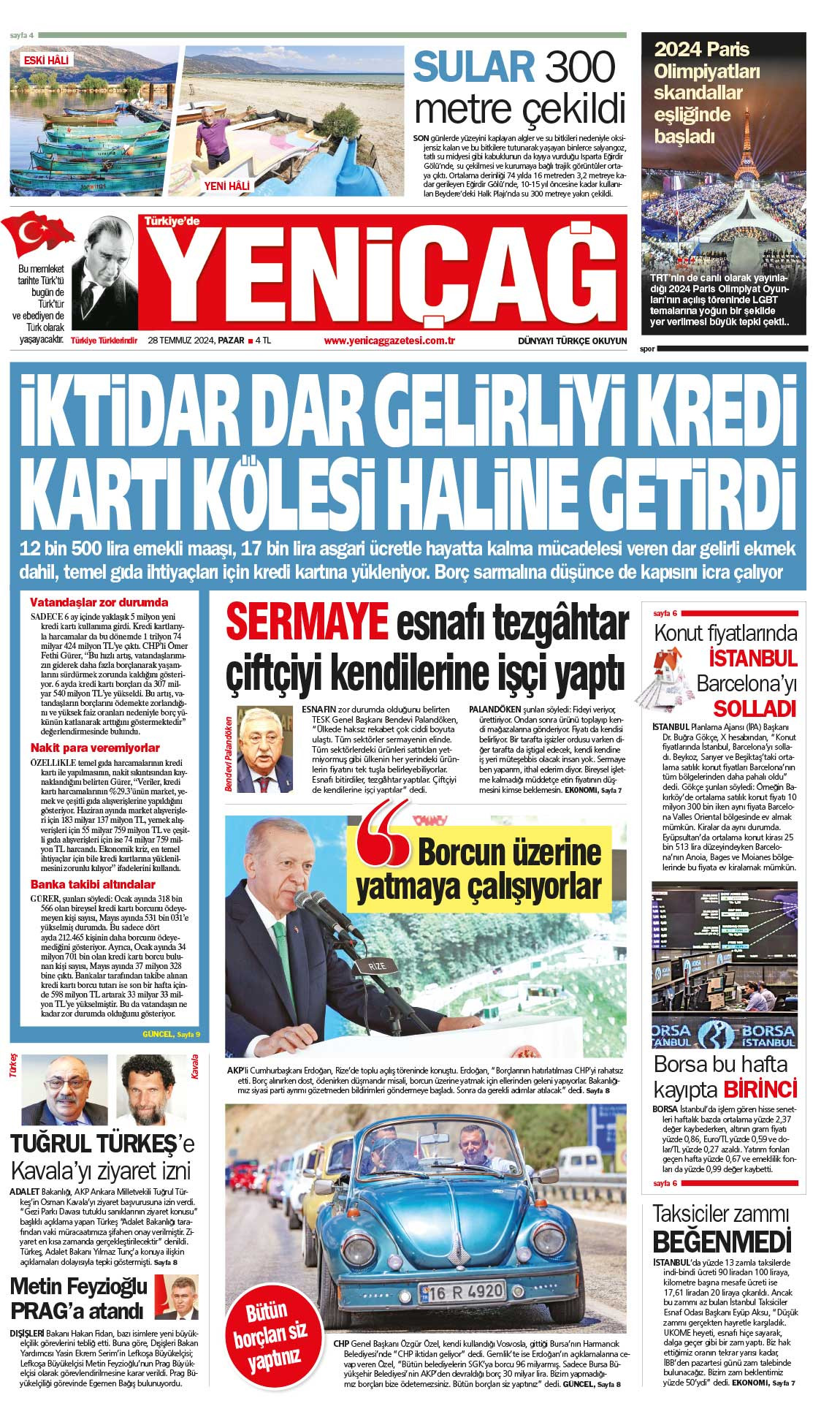 28 Temmuz 2024 Pazar