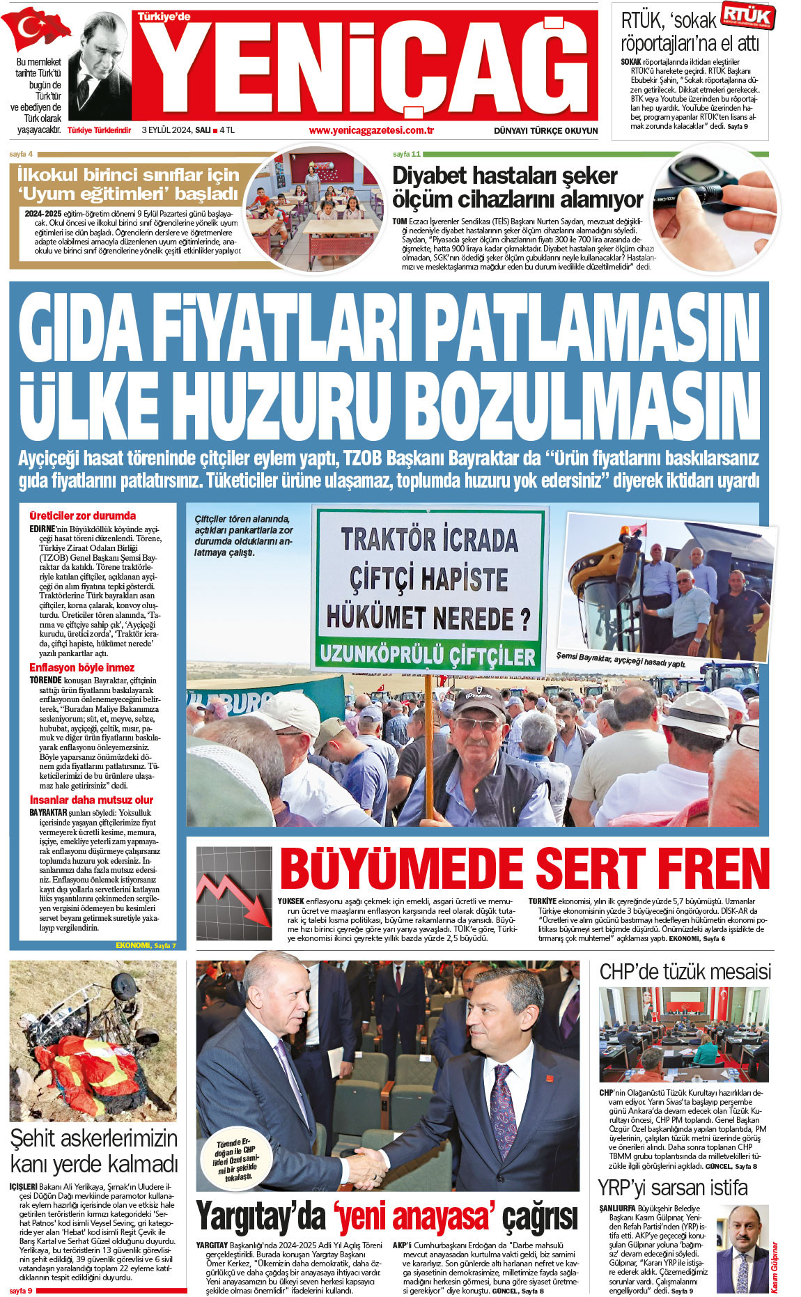 3 Eylül 2024  Salı