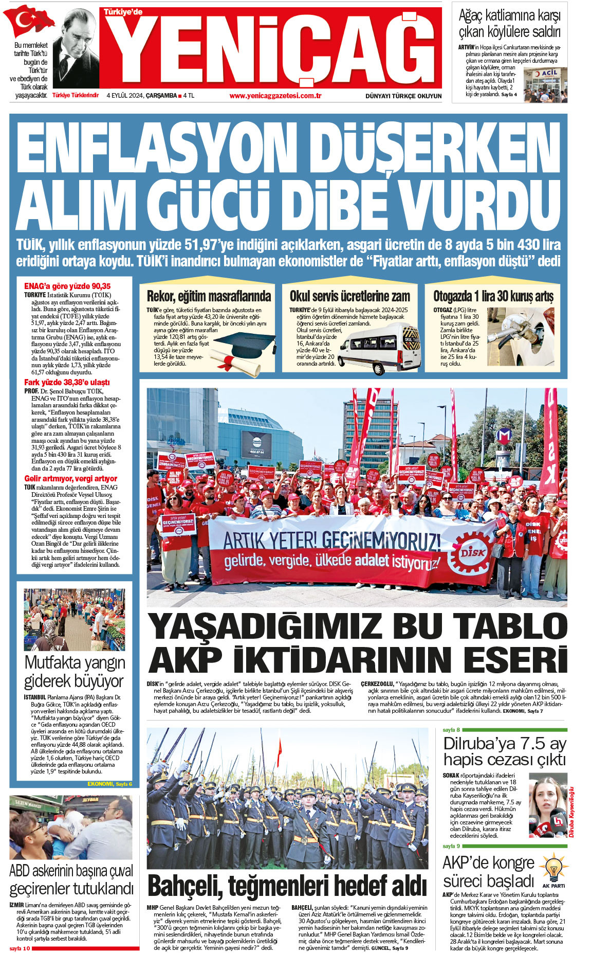 4 Eylül 2024 Çarşamba