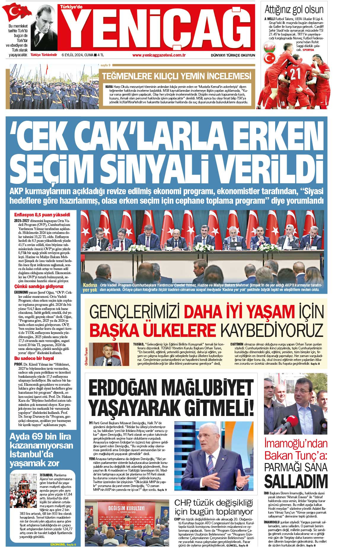 6 Eylül 2024 Cuma