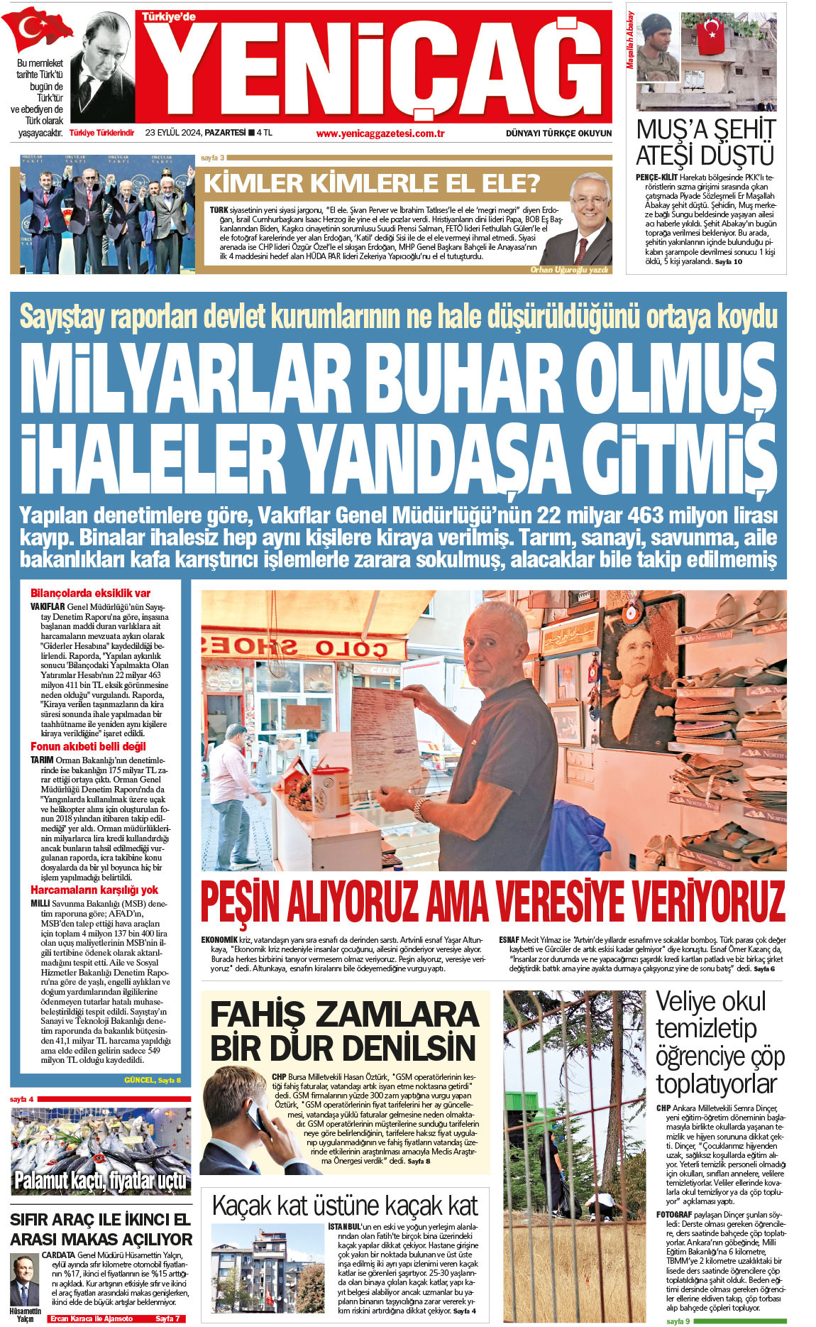 23 Eylül 2024 Pazartesi