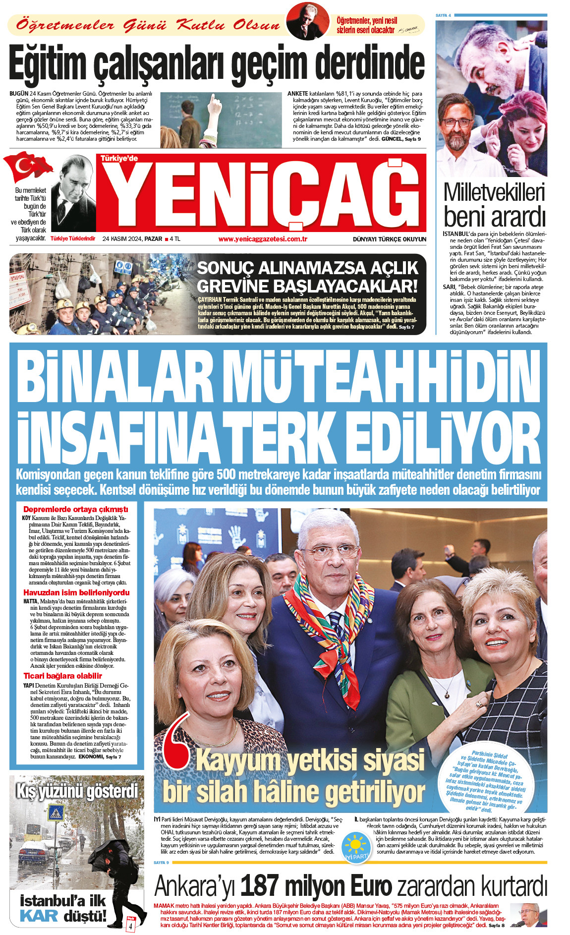 24 Kasım 2024 Pazar