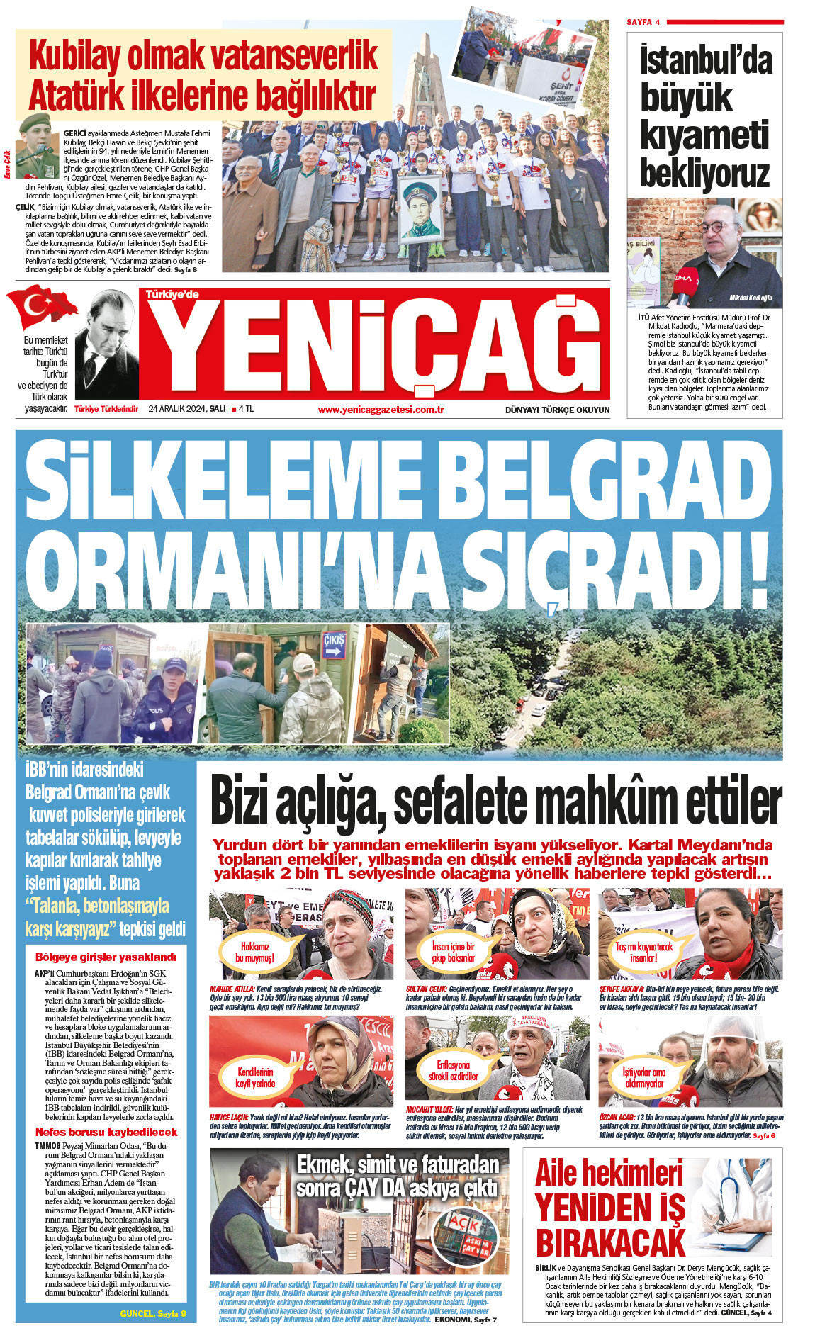 24 Aralık 2024 Salı