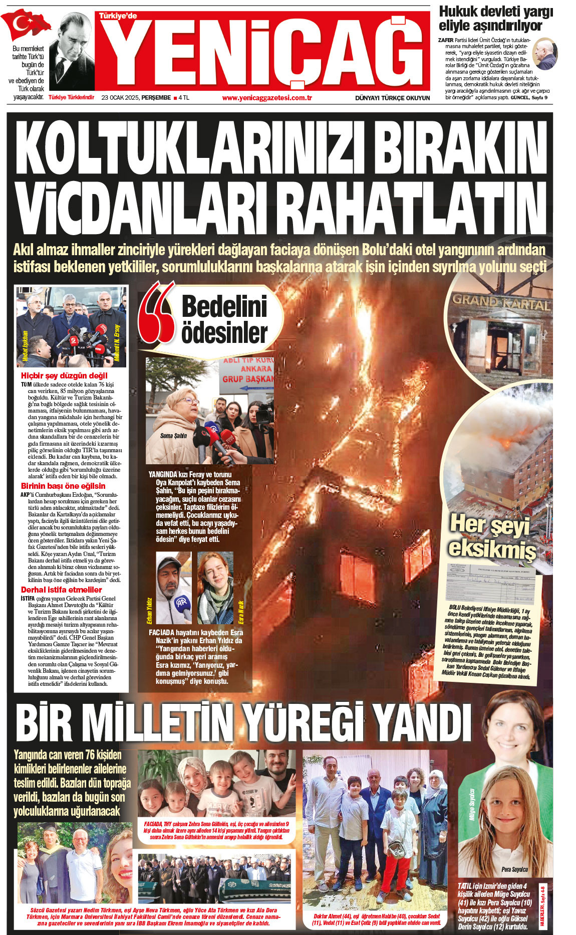 23 Ocak 2025 Perşembe