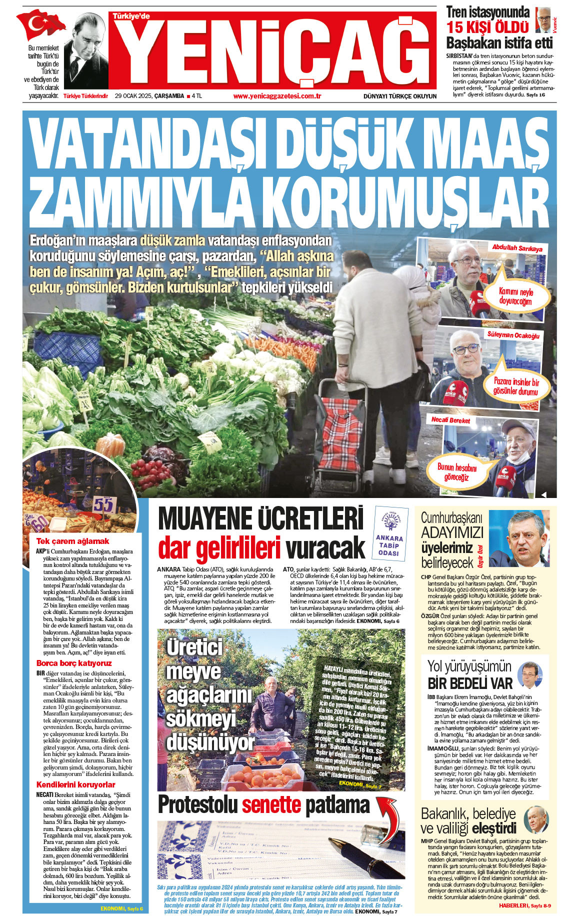 29 Ocak 2025 Çarşamba