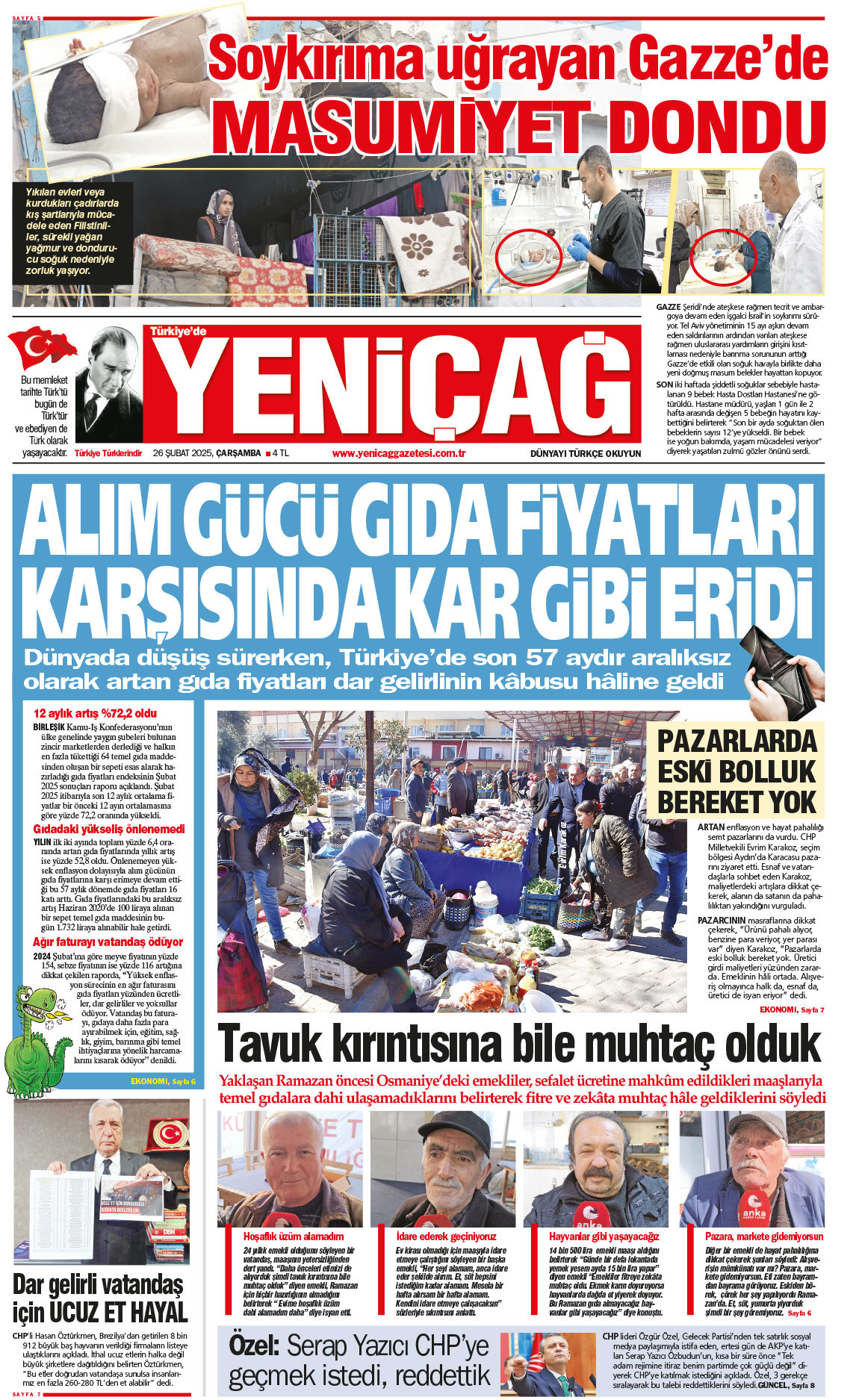 26 Şubat 2025 Çarşamba