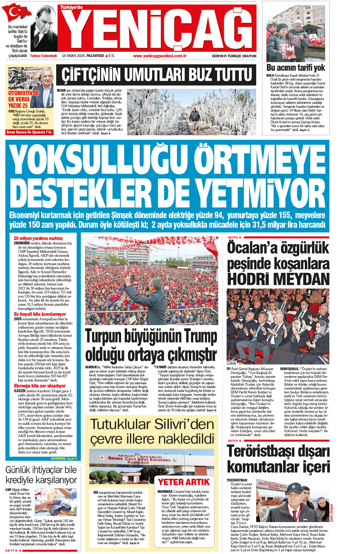 16 Nisan 2025 Çarşamba