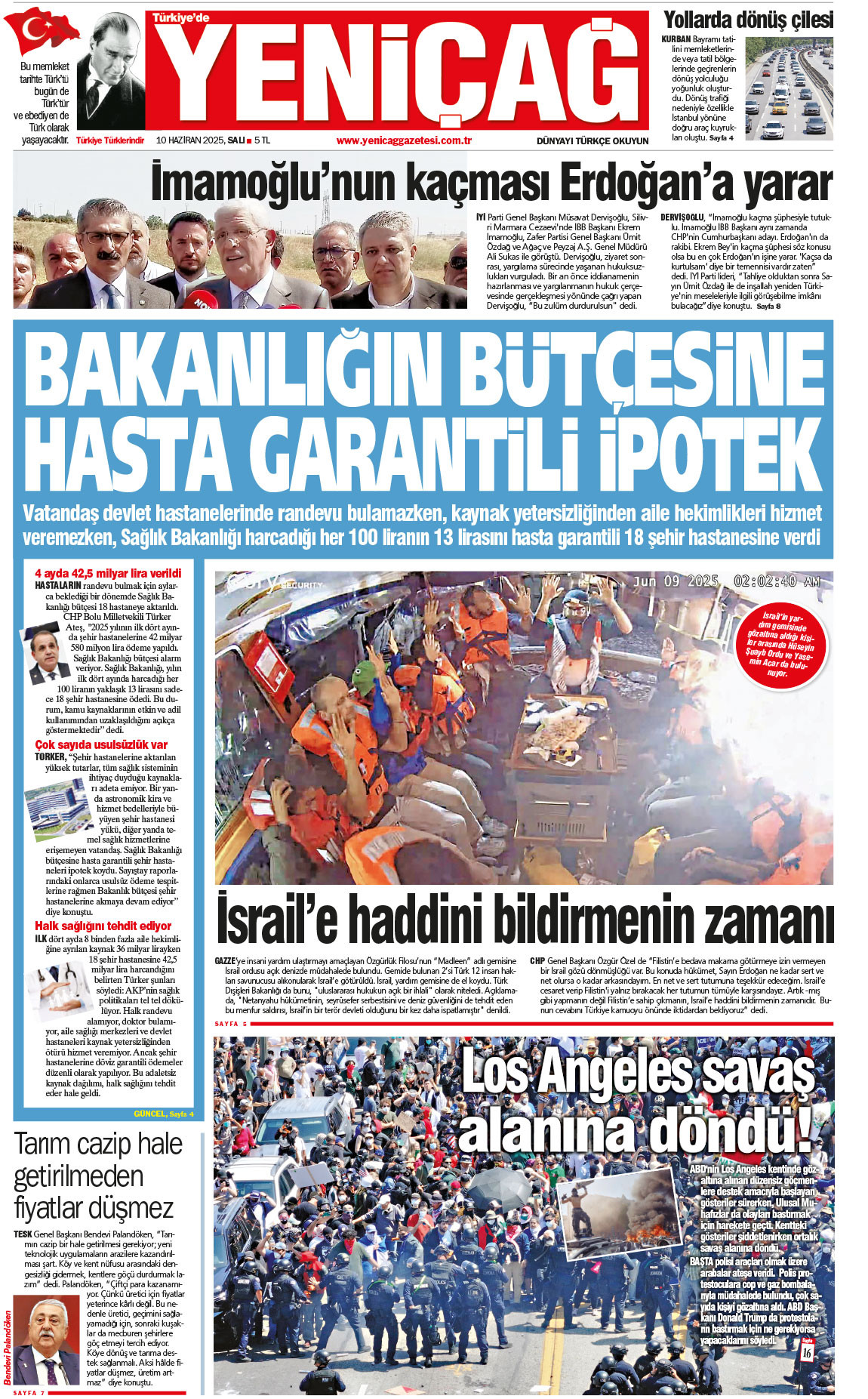 10 Haziran 2025 Salı