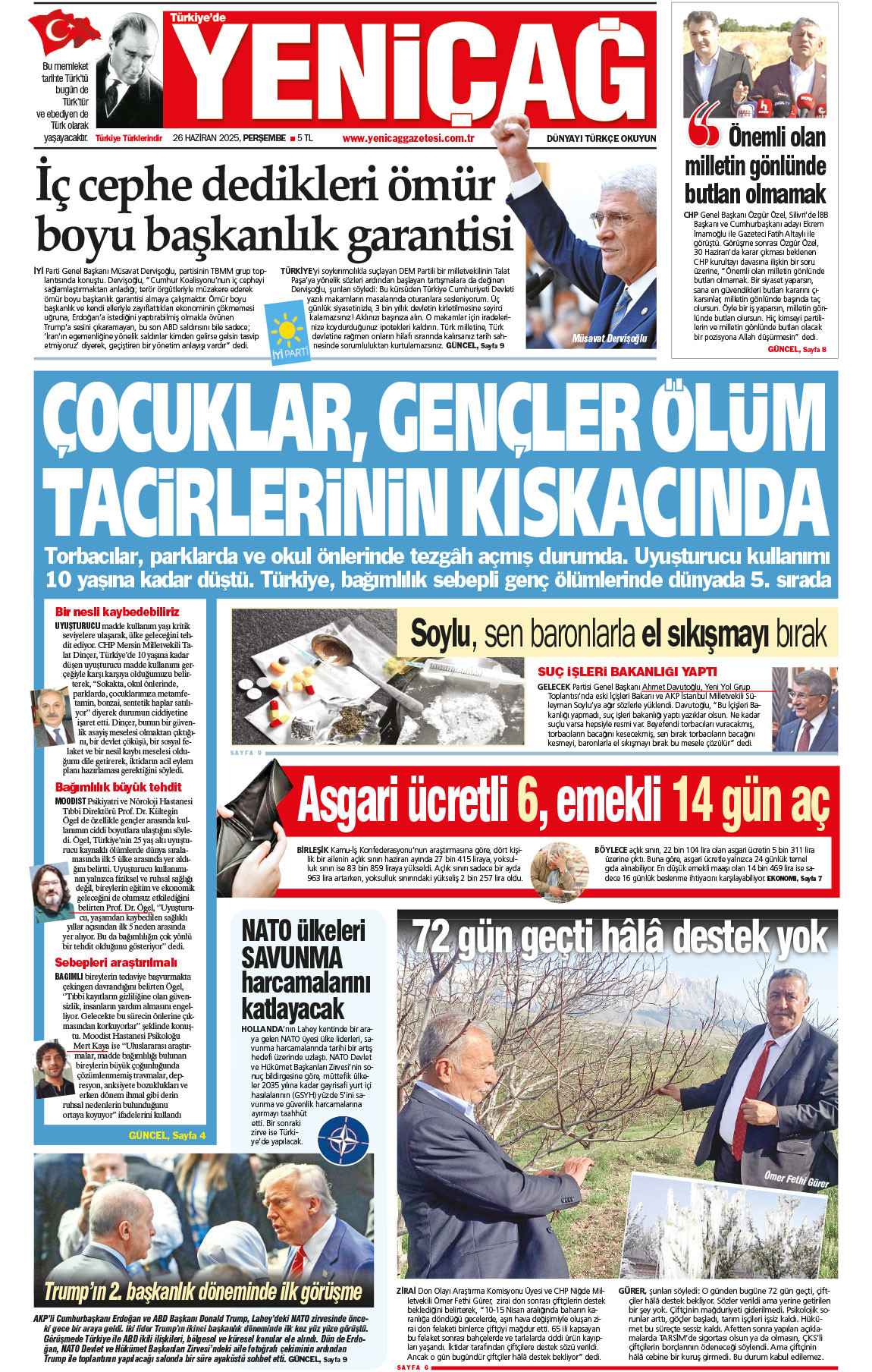 26 Haziran 2025 Perşembe