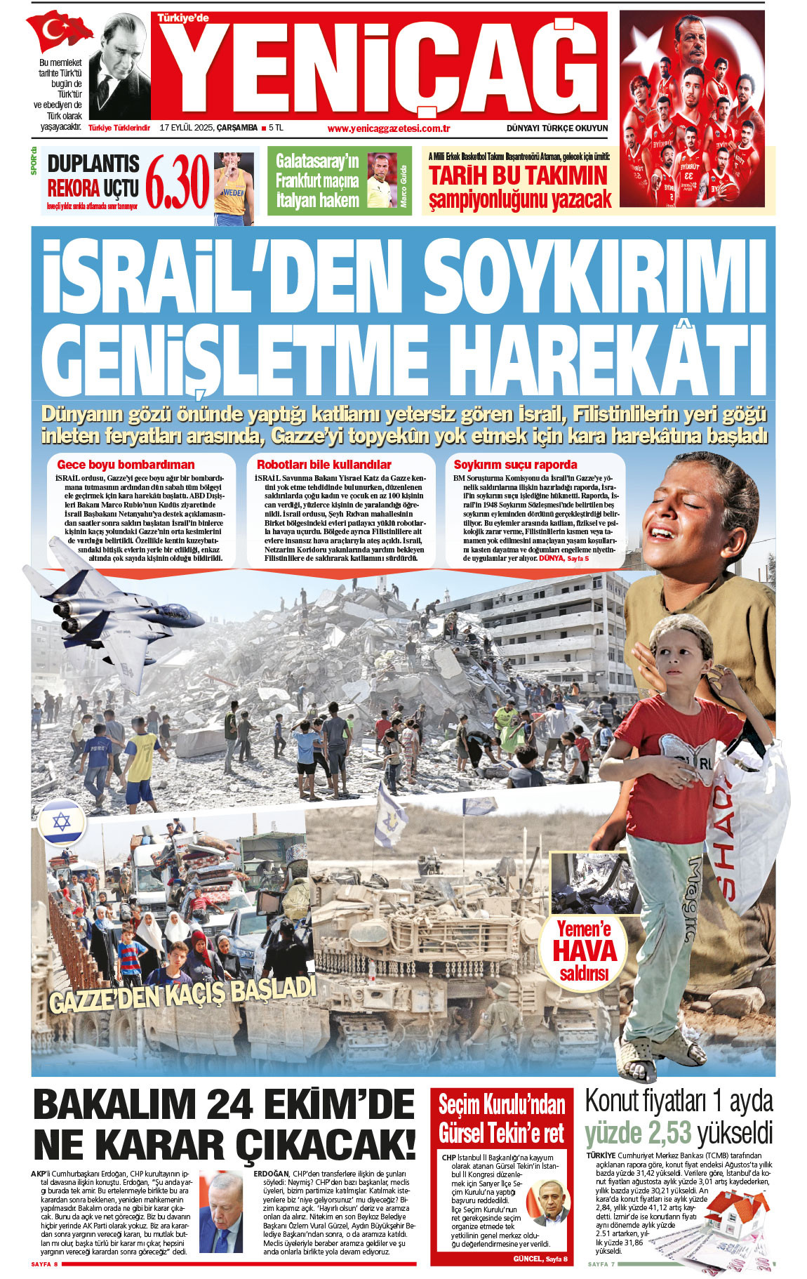 17 Eylül 2025 Çarşamba