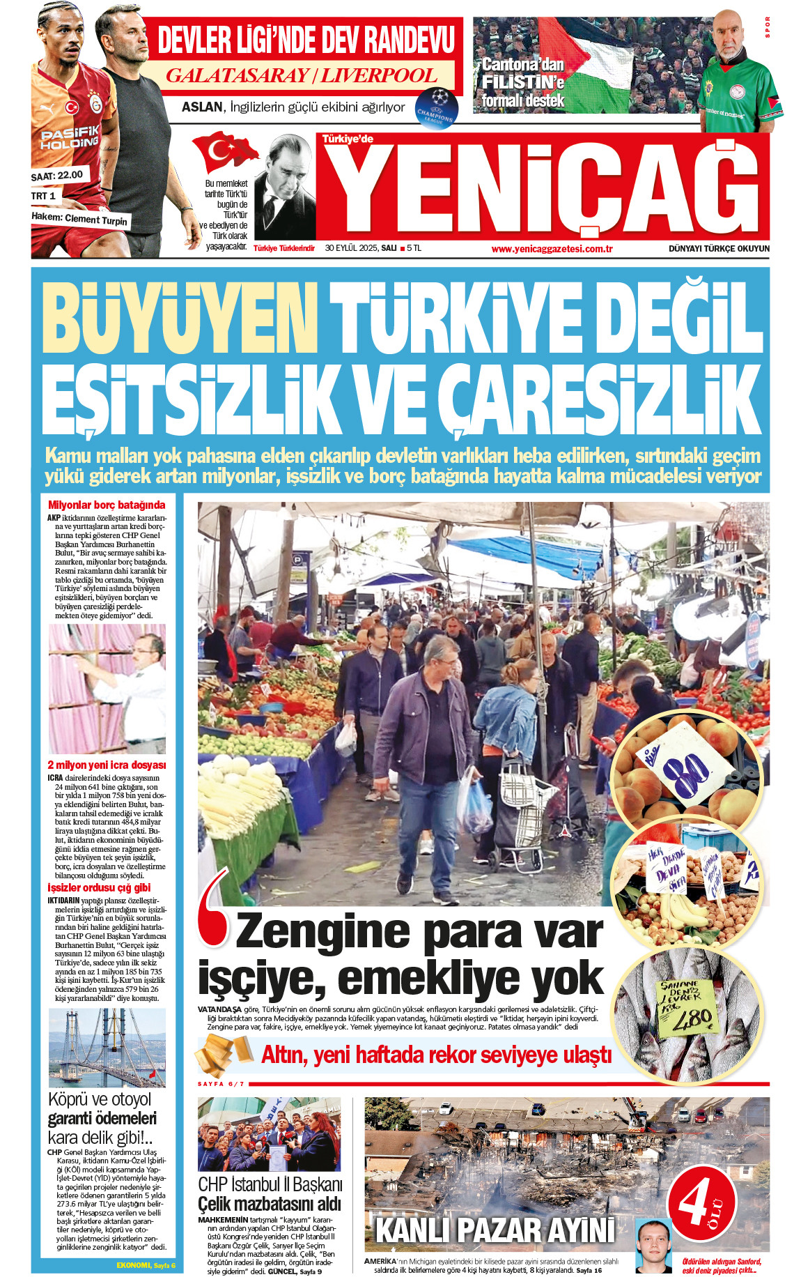 30 Eylül 2025 Salı